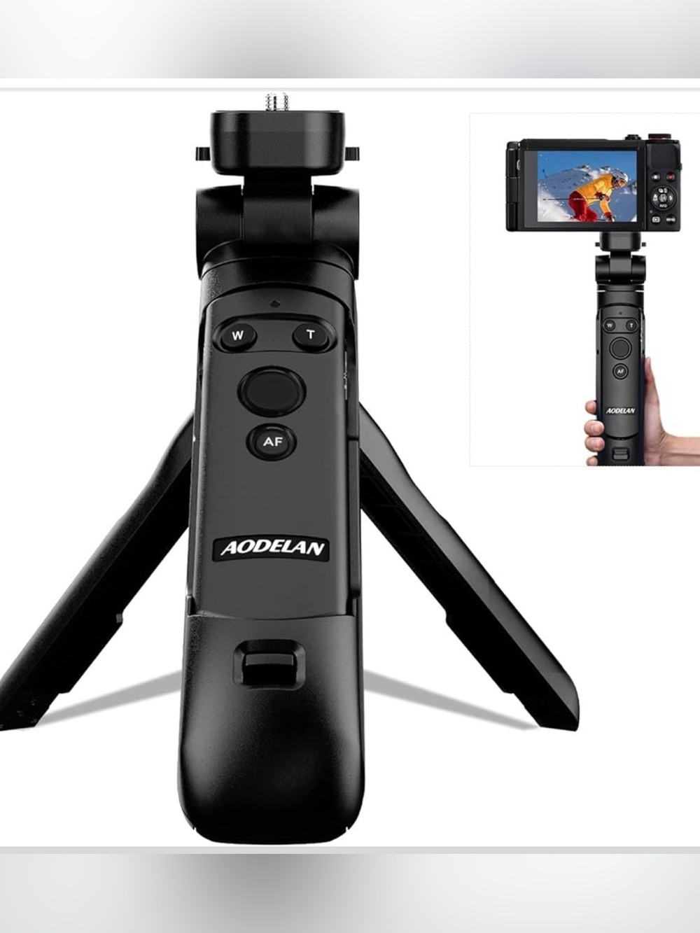 Wireless Shooting Grip and Tripod Camera Remote Control